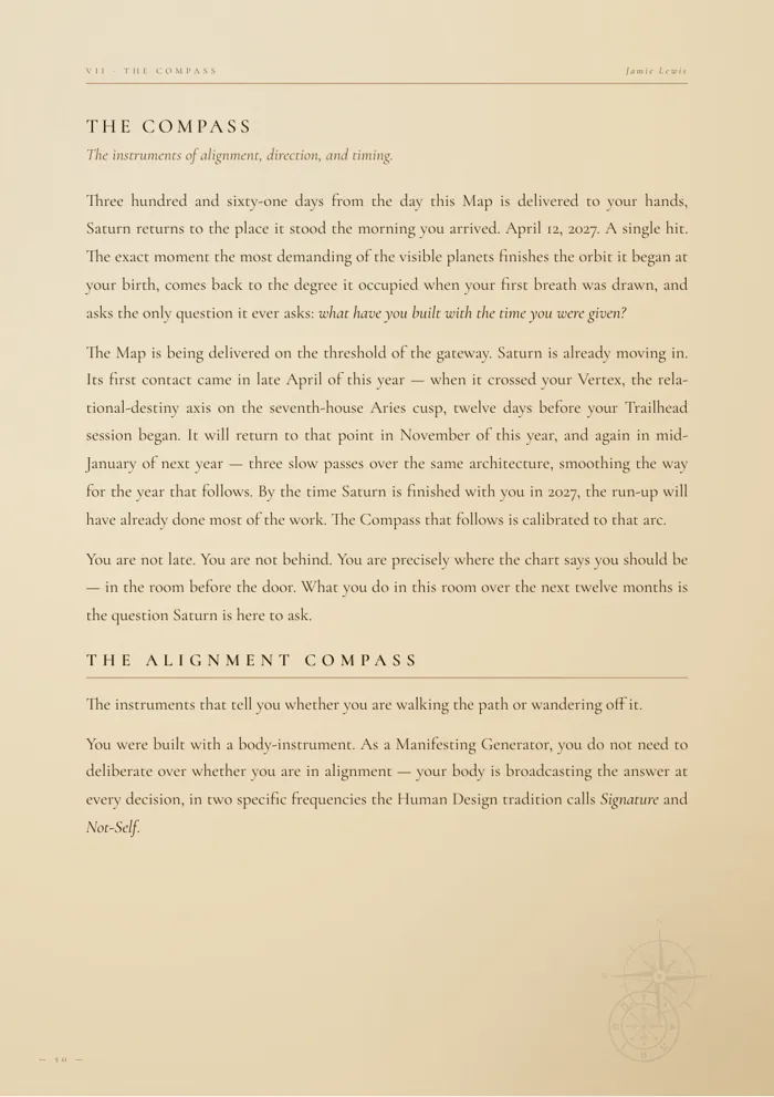 The Compass chapter