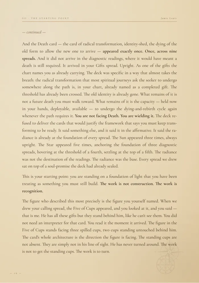 A reading page